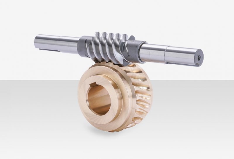Schneckengetriebe 1-Modul - Präzisions-Zahnradsatz Aus Stahl 40cr - Übersetzungsverhältnis 1:20 Bis 1:60 Wählbar