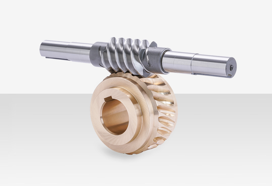 Zahnradfertigung OTT | Schneckenradsatz OTT-Schraubgetriebe